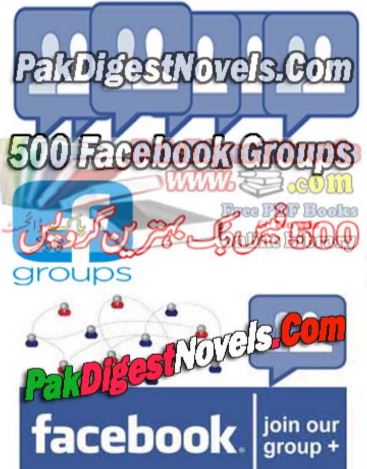 500 Facebook Groups List By PakDigestNovels